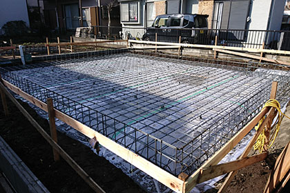 基礎、擁壁工事