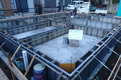 基礎、擁壁工事